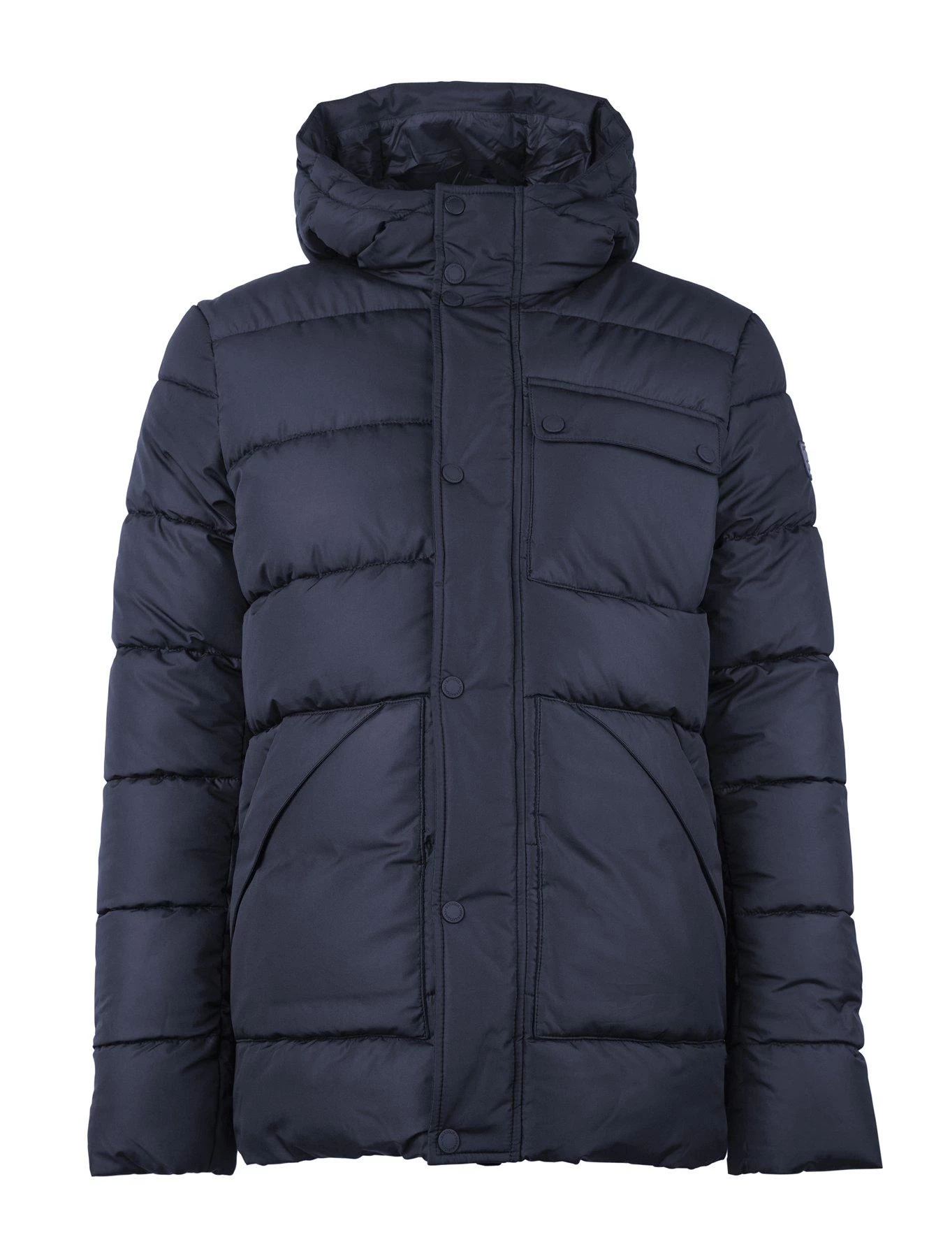 Barbour International Baliol Hooded Padded Jacket - Navy 8 Barbour International Baliol Hooded Padded Jacket - Navy - Image 6