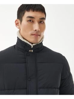 Barbour International Auther Deck Padded Jacket - Black -Fashion store VJGIG SQ4 0000000004 BLACK MDd