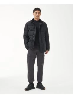 Barbour International Rowland Padded Jacket - Black -Fashion store VJGIH SQ3 0000000004 BLACK MDo