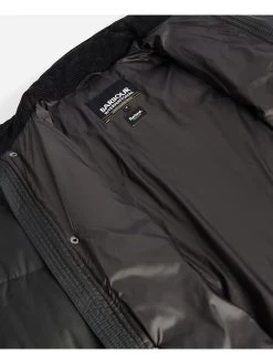 Barbour International Rowland Padded Jacket - Black -Fashion store VJGIH SQ5 0000000004 BLACK MDd1