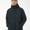 Barbour International Fleat Waterproof Hooded Jacket - Black -Fashion store VJGII SQ1 0000000004 BLACK MDf