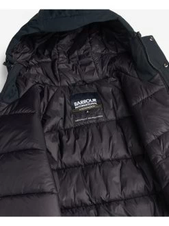 Barbour International Fleat Waterproof Hooded Jacket - Black -Fashion store VJGII SQ5 0000000004 BLACK MDd1