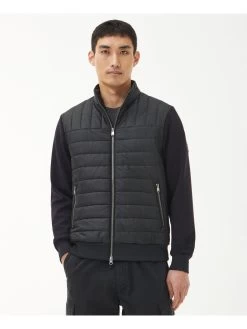Barbour International Counter Padded Zip Through Jacket - Black