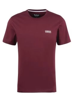 Barbour International Small Logo T-Shirt - Red -Fashion store VJGIM SQ5 0000000017 RED MDd1