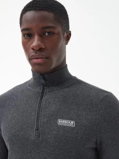 Barbour International Essential Half Zip Sweatshirt - Dark Grey -Fashion store VJGIY SQ4 0000000070 DARK GREY MDd