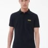 Barbour International Essential Polo Shirt - Black -Fashion store VJGIZ SQ1 0000000004 BLACK MDf