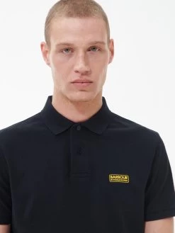 Barbour International Essential Polo Shirt - Black -Fashion store VJGIZ SQ4 0000000004 BLACK MDd