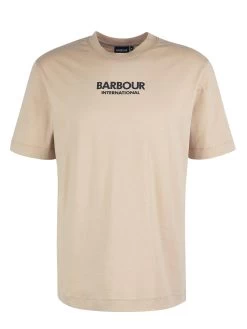 Barbour International Formula Chest Logo T-Shirt - Cream -Fashion store VJGJC SQ5 0000000067 CREAM MDd1
