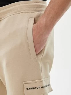 Barbour International Motored Cuffed Joggers - Cream -Fashion store VJGJE SQ4 0000000067 CREAM MDd