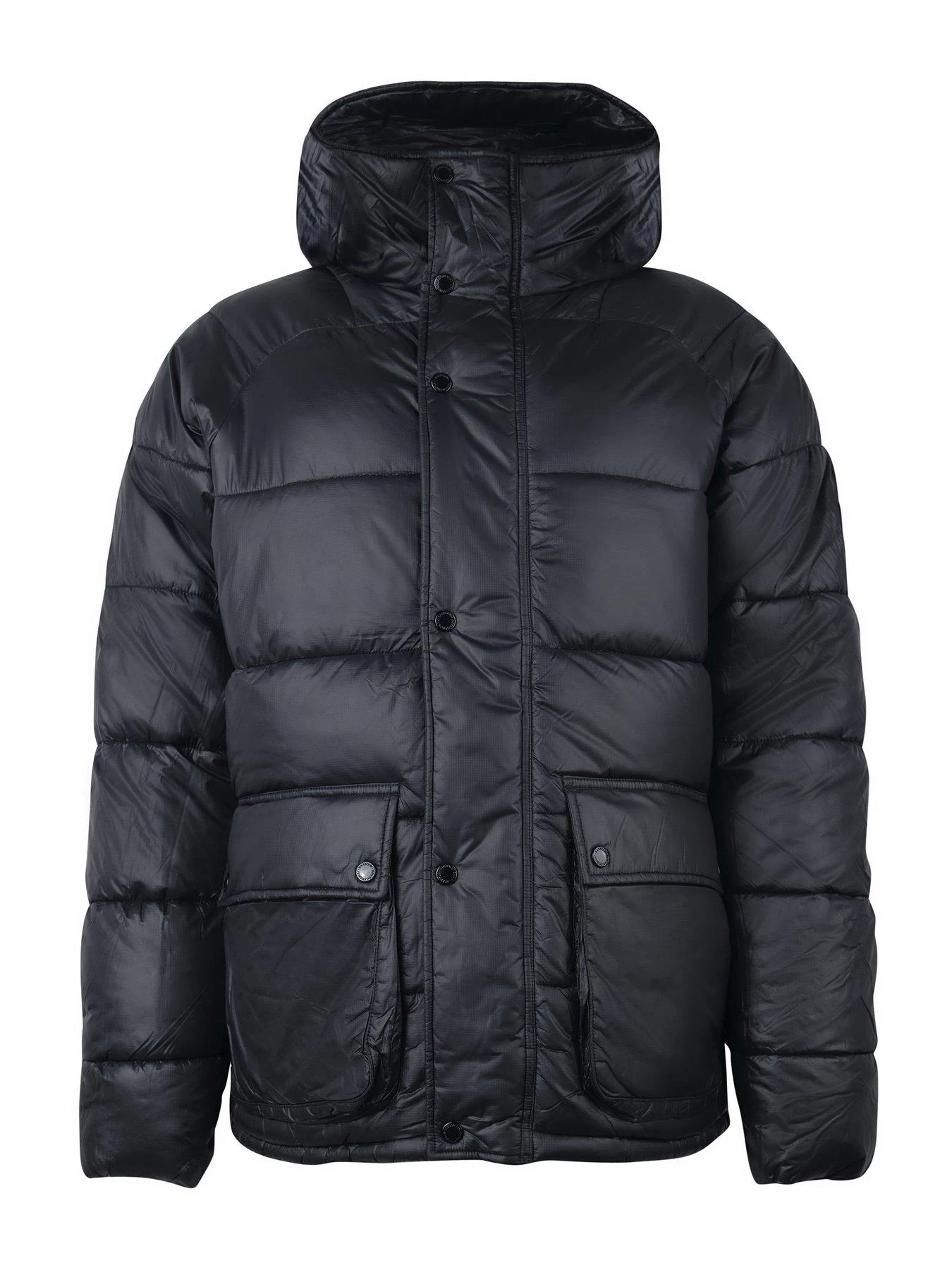 Barbour International Lark Hooded Padded Jacket - Black 7 Barbour International Lark Hooded Padded Jacket - Black - Image 5