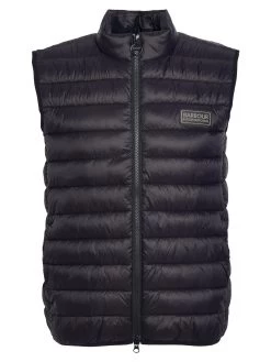 Barbour International Tourer Reed Padded Gilet - Black -Fashion store VJGJH SQ5 0000000004 BLACK MDd1