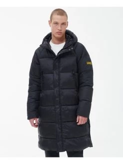 Barbour International Hoxton Hooded Padded Parka - Black