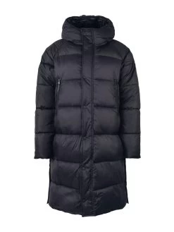 Barbour International Hoxton Hooded Padded Parka - Black -Fashion store VJGJJ SQ6 0000000004 BLACK MDd2