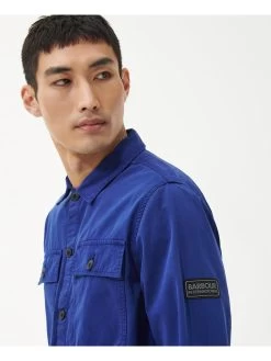 Barbour International Adey Utility Pocket Overshirt - Blue -Fashion store VJGL5 SQ4 0000000020 BLUE MDd