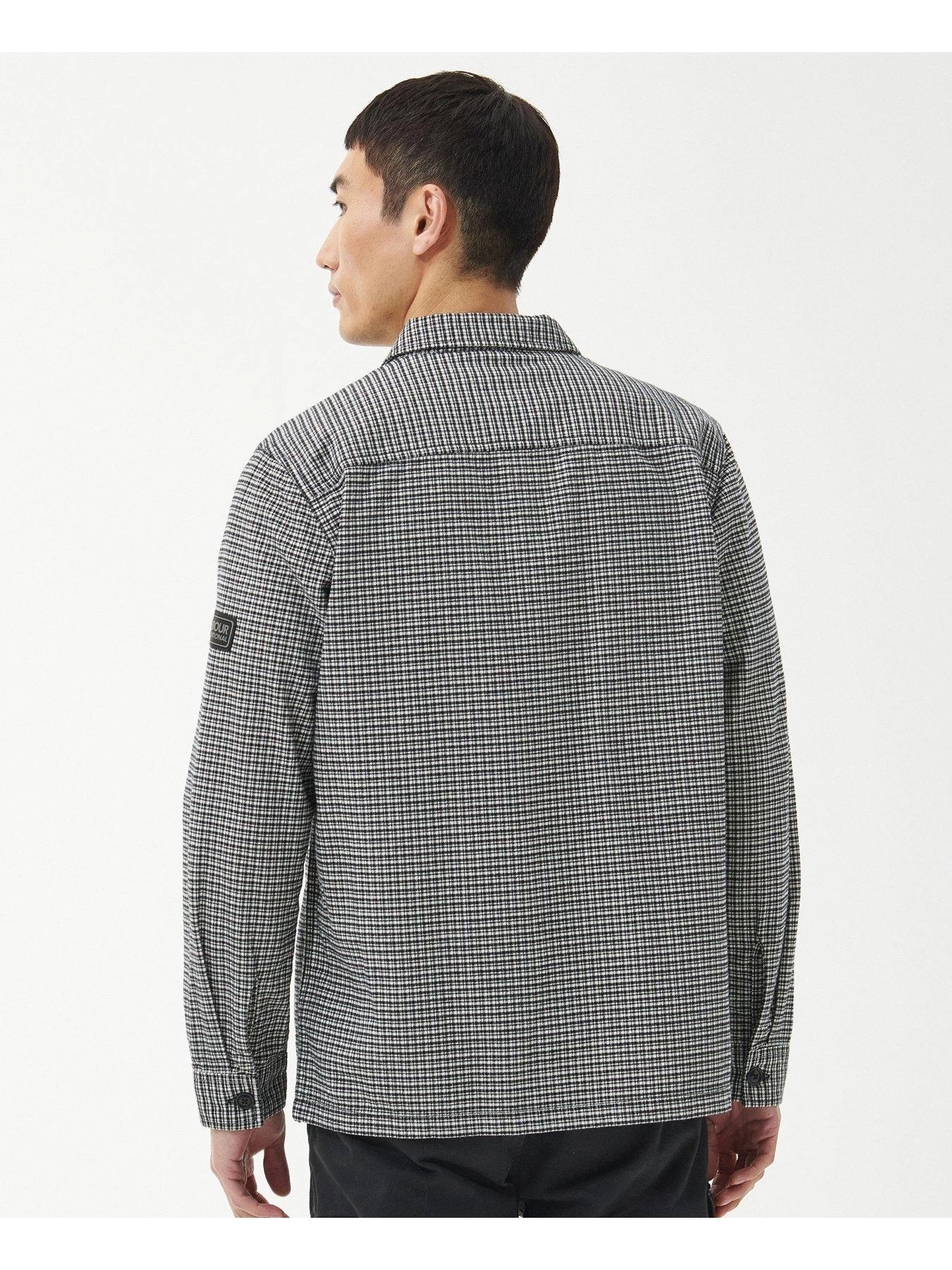 Barbour International Ring Zip Through Overshirt - Black 4 Barbour International Ring Zip Through Overshirt - Black - Image 2