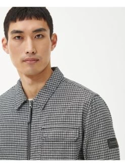 Barbour International Ring Zip Through Overshirt - Black 10 Barbour International Ring Zip Through Overshirt - Black -Fashion store VJGL6 SQ4 0000000004 BLACK MDd