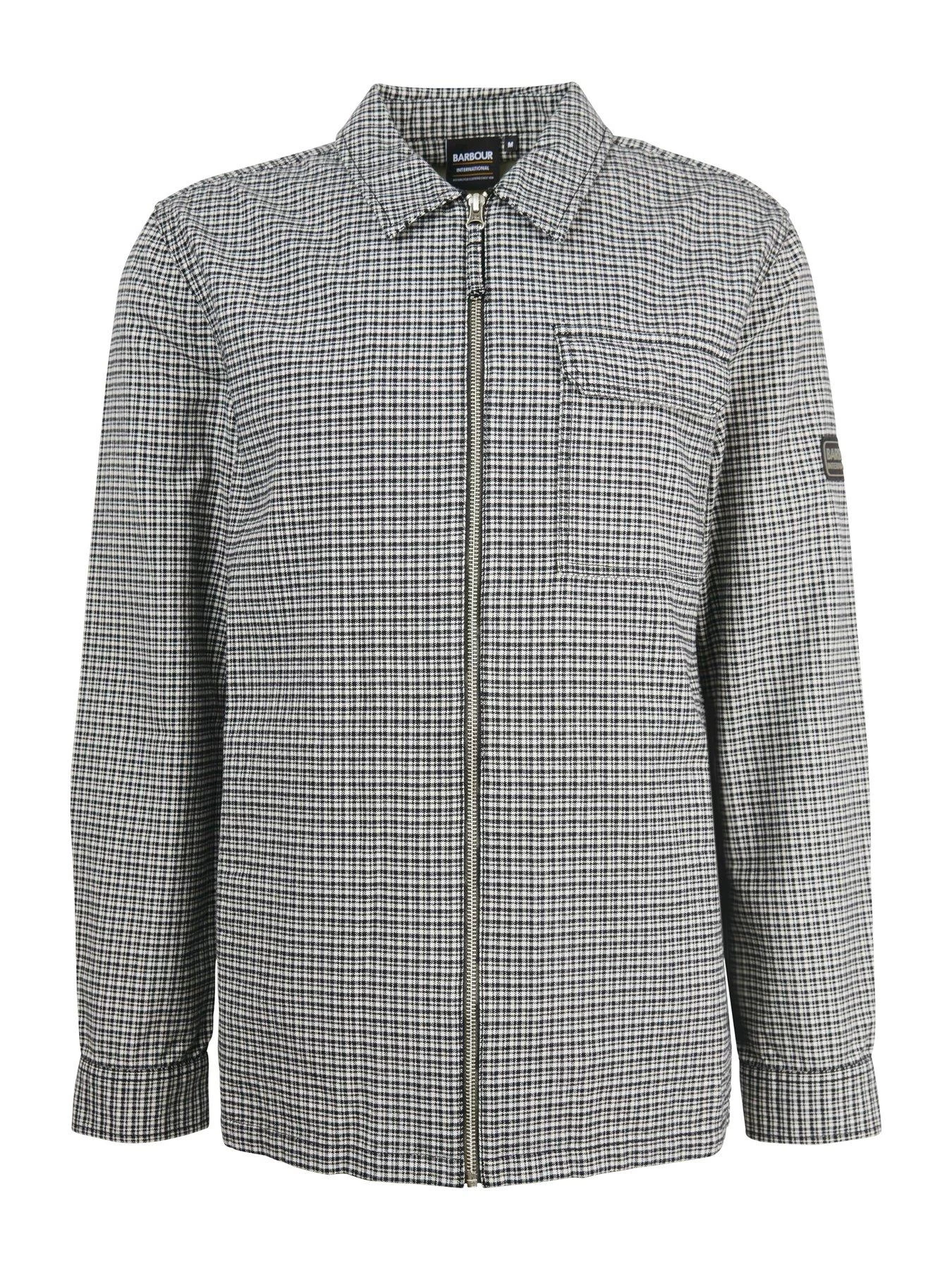 Barbour International Ring Zip Through Overshirt - Black 7 Barbour International Ring Zip Through Overshirt - Black - Image 5