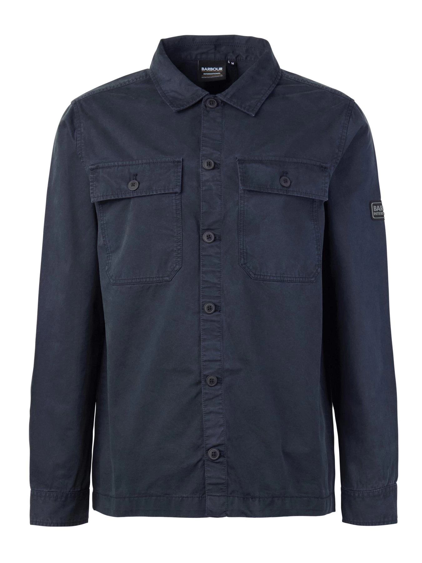 Barbour International Adey Utility Pocket Overshirt - Navy 7 Barbour International Adey Utility Pocket Overshirt - Navy - Image 5