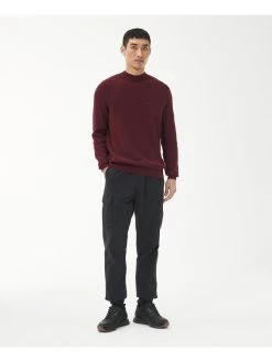 Barbour International Corser Crew Neck Jumper - Red 9 Barbour International Corser Crew Neck Jumper - Red -Fashion store VJGL9 SQ3 0000000017 RED MDo