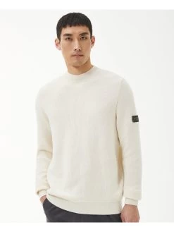 Barbour International Corser Crew Neck Jumper - Cream