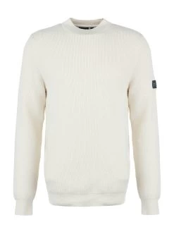 Barbour International Corser Crew Neck Jumper - Cream 11 Barbour International Corser Crew Neck Jumper - Cream -Fashion store VJGLB SQ6 0000000067 CREAM MDd2