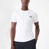 Barbour International Small Logo T-Shirt - White -Fashion store VJGLL SQ1 0000000013 WHITE MDf