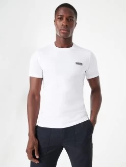 Barbour International Small Logo T-Shirt - White