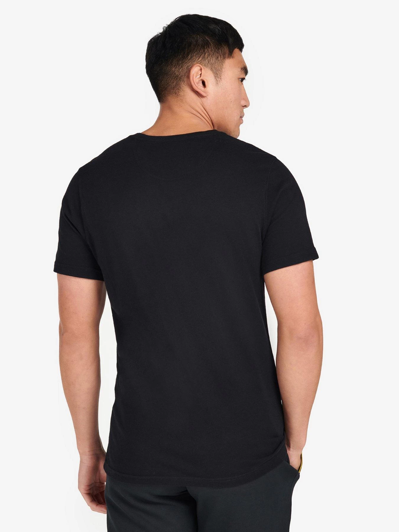 Barbour International Essential Large Logo T-Shirt - Black 4 Barbour International Essential Large Logo T-Shirt - Black - Image 2