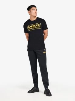 Barbour International Essential Large Logo T-Shirt - Black 9 Barbour International Essential Large Logo T-Shirt - Black -Fashion store VJGLM SQ3 0000000004 BLACK MDo