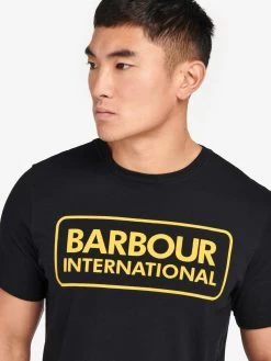 Barbour International Essential Large Logo T-Shirt - Black 10 Barbour International Essential Large Logo T-Shirt - Black -Fashion store VJGLM SQ4 0000000004 BLACK MDd