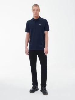 Barbour International Essential Polo Shirt - Navy -Fashion store VJGLO SQ3 0000000048 NAVY MDo