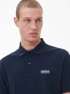 Barbour International Essential Polo Shirt - Navy -Fashion store VJGLO SQ4 0000000048 NAVY MDd