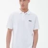 Barbour International Essential Polo Shirt - White -Fashion store VJGLP SQ1 0000000013 WHITE MDf