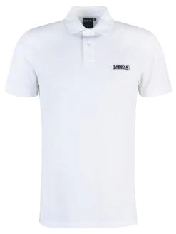 Barbour International Essential Polo Shirt - White -Fashion store VJGLP SQ5 0000000013 WHITE MDd1