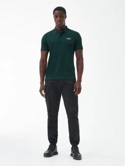 Barbour International Essential Polo Shirt - Dark Green -Fashion store VJGLR SQ3 0000000630 DARK GREEN MDo
