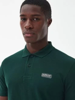 Barbour International Essential Polo Shirt - Dark Green -Fashion store VJGLR SQ4 0000000630 DARK GREEN MDd