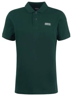 Barbour International Essential Polo Shirt - Dark Green -Fashion store VJGLR SQ5 0000000630 DARK GREEN MDd1