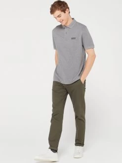 Barbour International Essential Polo Shirt - Grey -Fashion store VJGLS SQ3 0000000005 GREY MDo