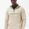 Barbour International Motored Overhead Hoodie - Cream -Fashion store VJGM4 SQ1 0000000067 CREAM MDf