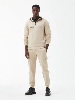 Barbour International Motored Overhead Hoodie - Cream -Fashion store VJGM4 SQ3 0000000067 CREAM MDo