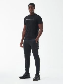 Barbour International Motored Chest Logo T-Shirt - Black -Fashion store VJGM9 SQ3 0000000004 BLACK MDo