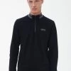 Barbour International Pipe Zip Polo Shirt - Black 1 Barbour International Pipe Zip Polo Shirt - Black -Fashion store VJGMK SQ1 0000000004 BLACK MDf