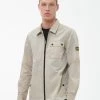 Barbour International Inlet Zip Through Overshirt - Cream -Fashion store VJGMQ SQ1 0000000067 CREAM MDf