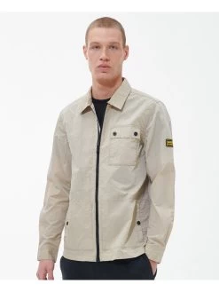 Barbour International Inlet Zip Through Overshirt - Cream
