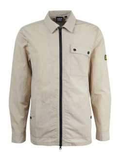 Barbour International Inlet Zip Through Overshirt - Cream -Fashion store VJGMQ SQ6 0000000067 CREAM MDd2