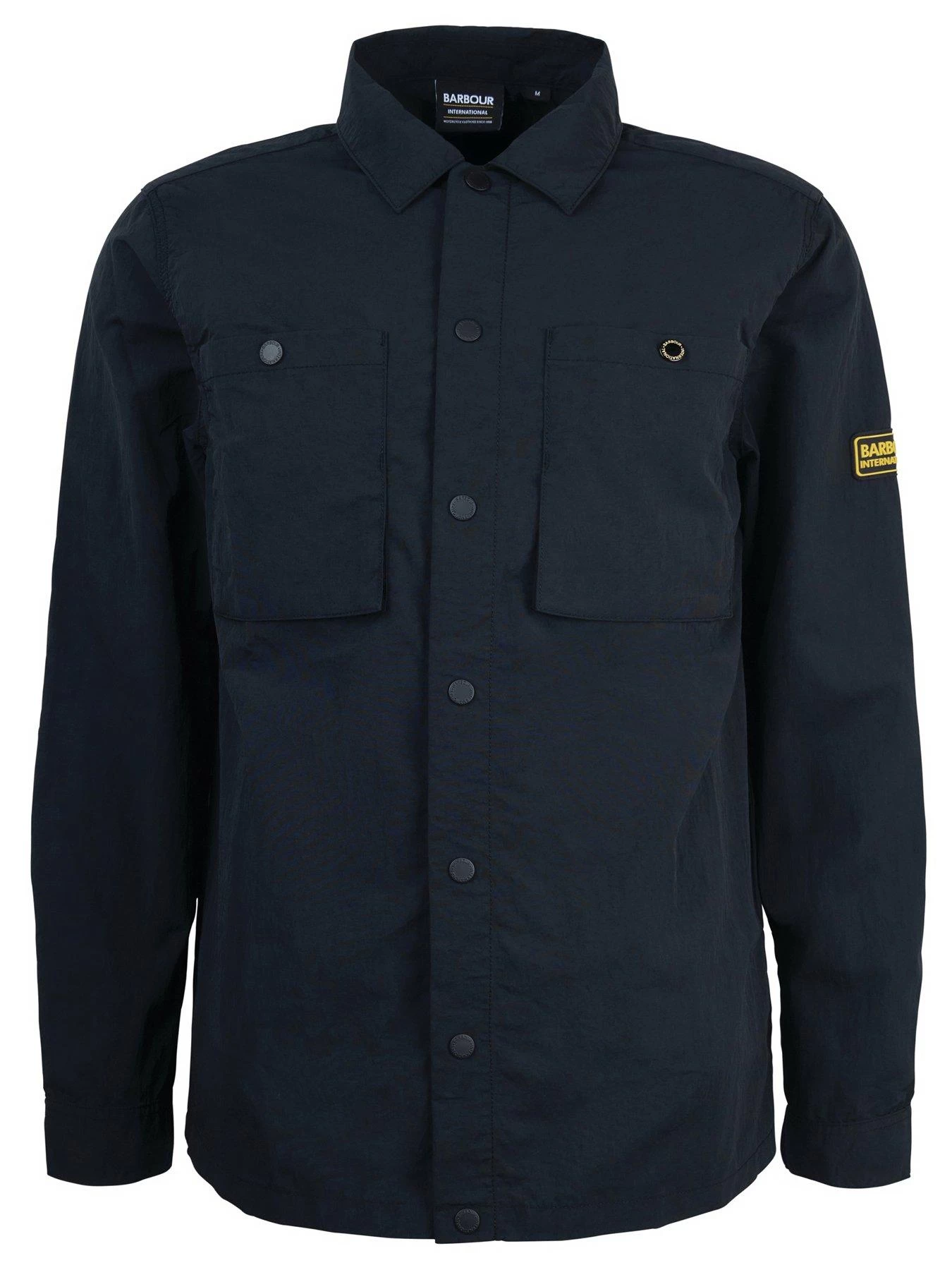 Barbour International Cadwell Double Pocket Overshirt - Black 7 Barbour International Cadwell Double Pocket Overshirt - Black - Image 5
