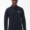 Barbour International Long Sleeve Polo Shirt - Black -Fashion store VJGO0 SQ1 0000000004 BLACK MDf