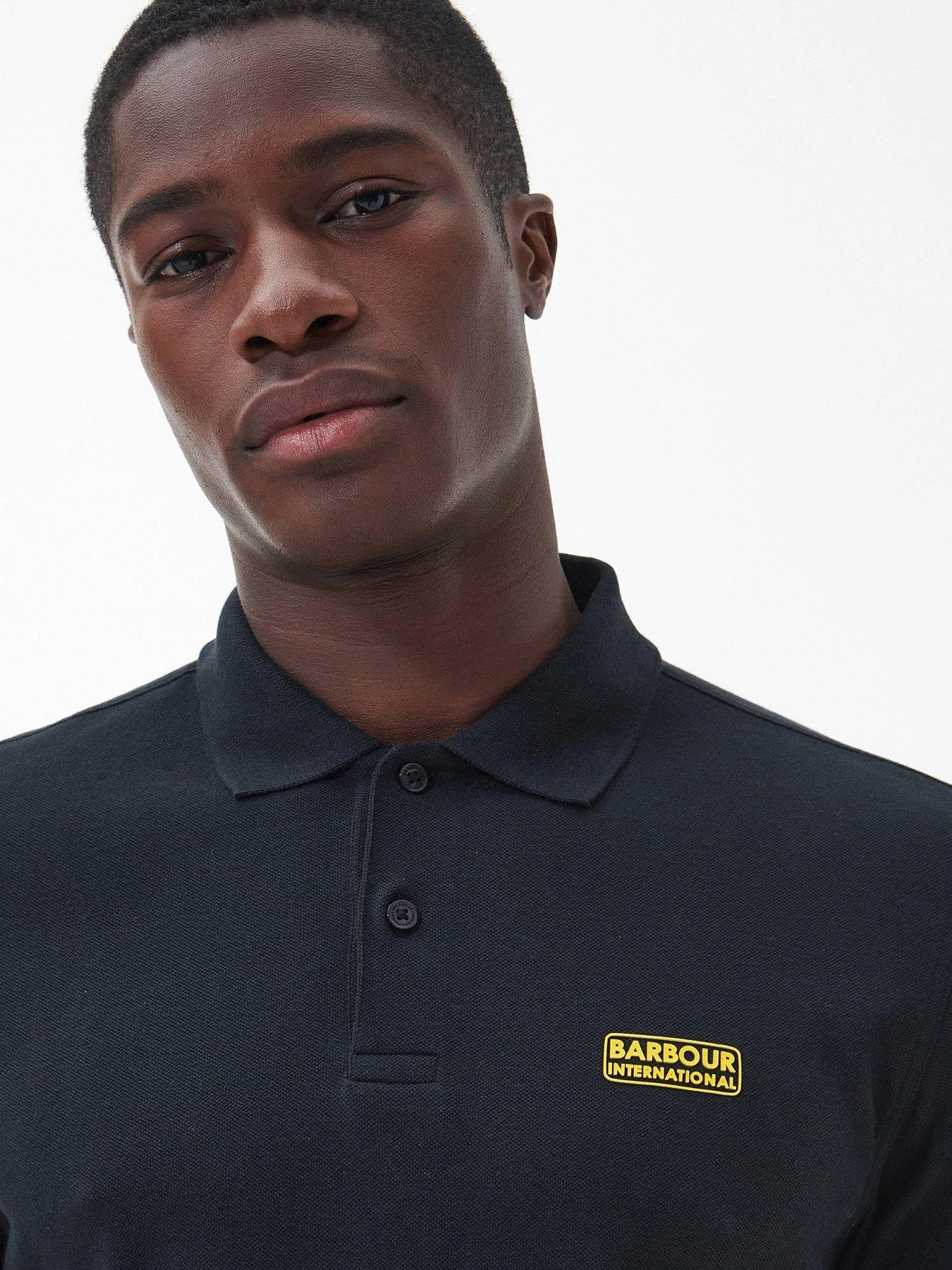 Barbour International Long Sleeve Polo Shirt - Black 6 Barbour International Long Sleeve Polo Shirt - Black - Image 4