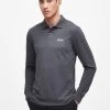 Barbour International Long Sleeve Polo Shirt - Dark Grey 1 Barbour International Long Sleeve Polo Shirt - Dark Grey -Fashion store VJGO1 SQ1 0000000070 DARK GREY MDf