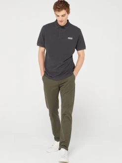 Barbour International Essential Polo Shirt - Dark Grey -Fashion store VJGOI SQ3 0000000070 DARK GREY MDo